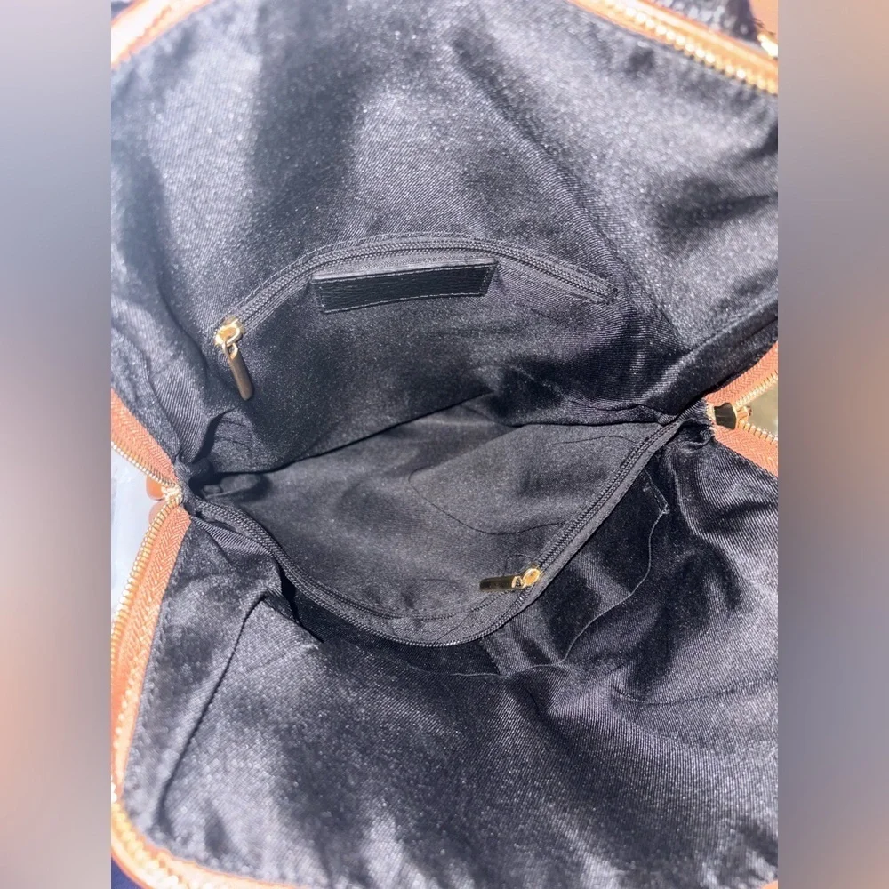 Unica Firenze Pebbled Italian Leather Backpack Crossbody